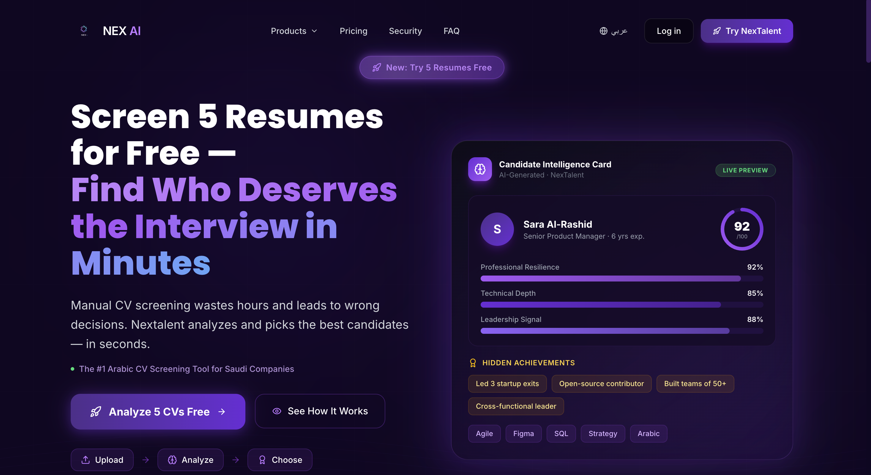NexTalent AI Resume Intelligence